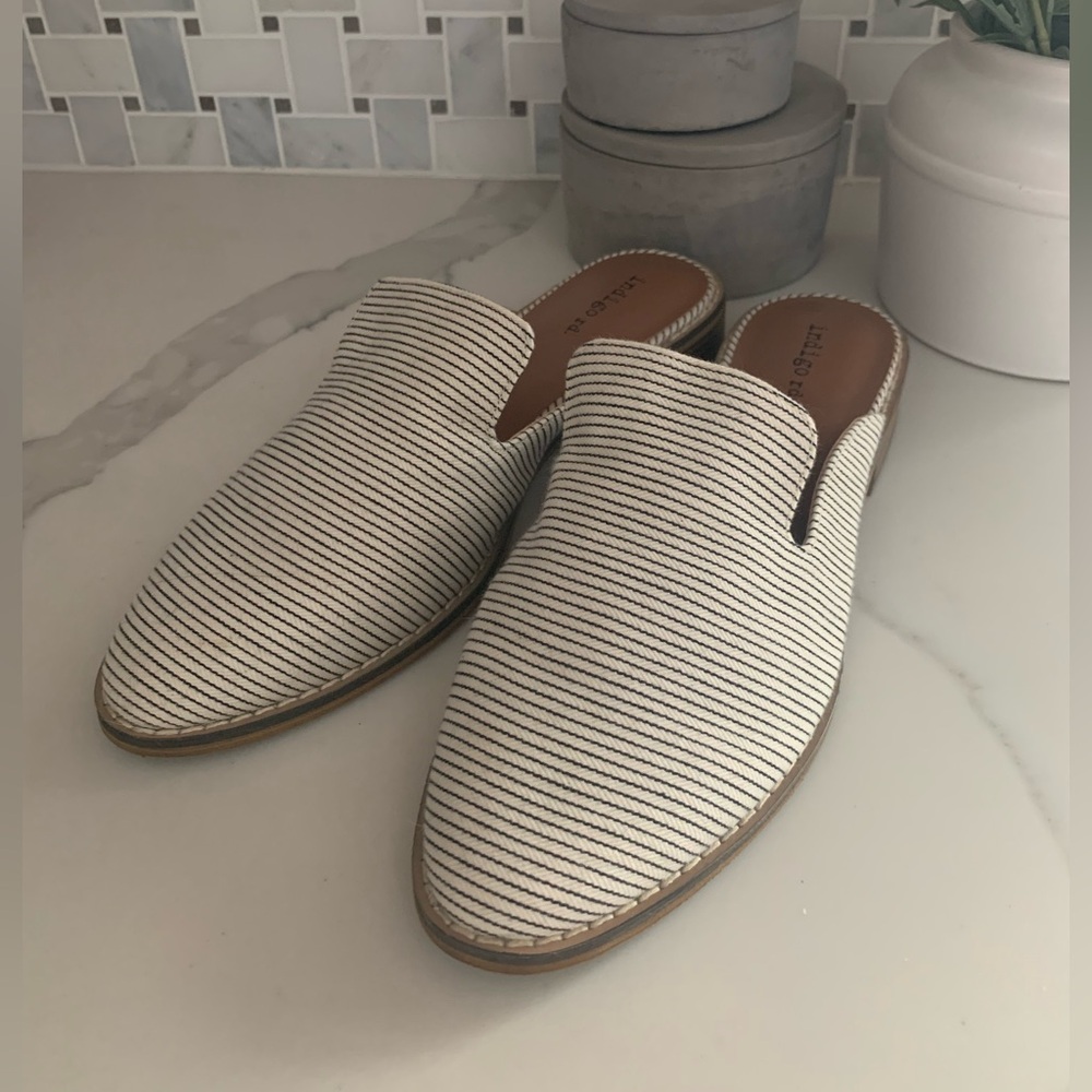Indigo Rd Hayze Striped Mules